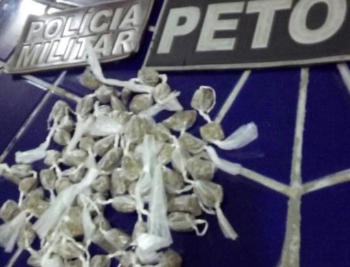 Brumado: Polícia Militar prende suspeito de trafico de drogas 