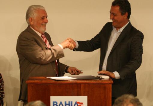 Rui Costa dá posse a Jaques Wagner no Conselho de Desenvolvimento Econômico e Social