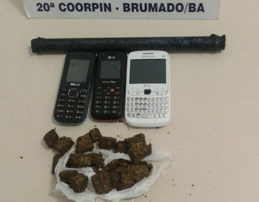 Brumado: Polícia Civil impede fuga de presos e apreende drogas na carceragem 