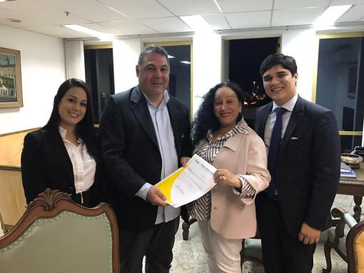 Em audiência com presidente do TJ-BA Léo Vasconcelos tem a confirmação de nomeação de novo magistrado para Brumado no mês de abril 