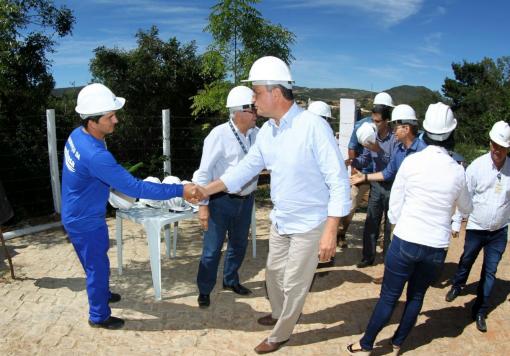 Rui entrega obras de abastecimento em Rio de Contas: 'sem água tratada, não há saúde plena'