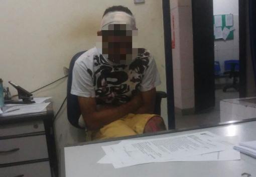 Brumado: homem rouba motocicleta, se envolve em acidente e é preso quando recebia atendimento no Hospital 