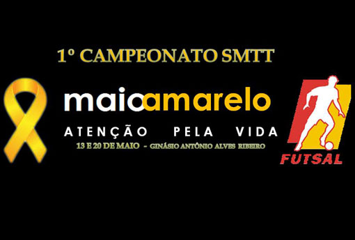 1º Campeonato de Futsal da SMTT terá início neste sábado (13)