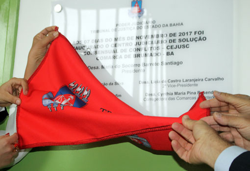 Foi inaugurado em Brumado o Centro Judiciário de Solução de Conflitos