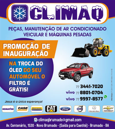 CLIMAQ - Peças, manutenção de ar condicionado veiculas e máquinas pesadas