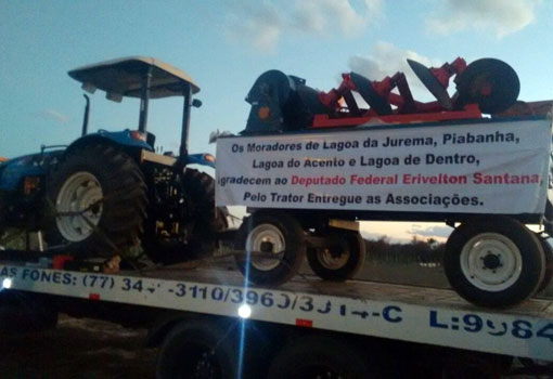 Deputado Erivelton Santana traz benefícios para associações rurais de Brumado