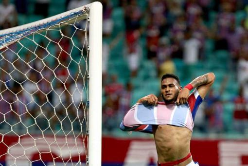 Bahia faz 4 a 0 no Blooming pela Sul-Americana; Júnior Brumado marcou o quarto