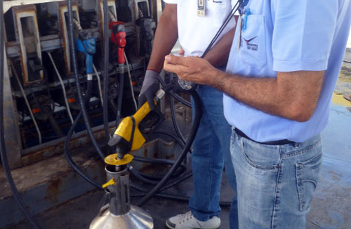 Ibametro fiscaliza 115 bicos de bombas de combustíveis na região de Guanambi
