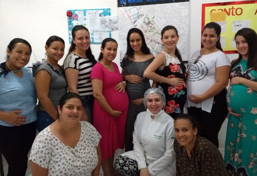 Brumado: foi realizada reunião com o grupo de gestantes da USF Newton Alves de Castro