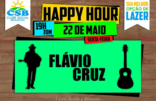 Brumado: Nesta sexta (22) tem Happy Hour do Clube Social