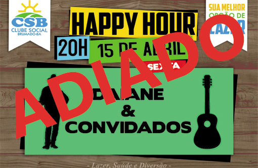 Clube Social de Brumado: Happy Hour será adiado devido a morte Charlinho e Sapinho