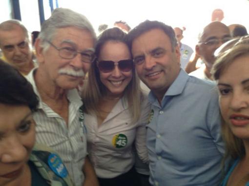 Eleições 2014: Eduardo Vasconcelos participa da visita de Aécio Neves em Salvador