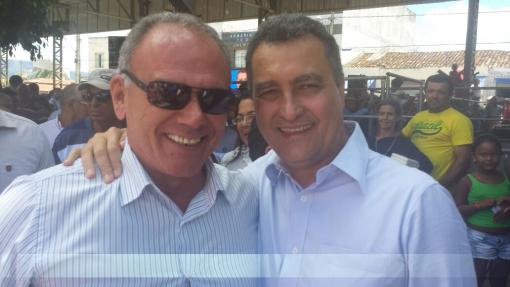 Em visita a Tanhaçu, Rui Costa garante ao prefeito de Brumado a construção da segunda etapa da Barragem de Cristalândia