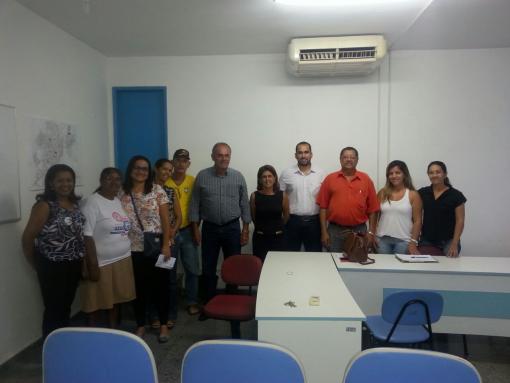 Prefeito Aguiberto participa de reunião com o CMS que teve como pauta a pré-seleção de Brumado para o Curso de Medicina