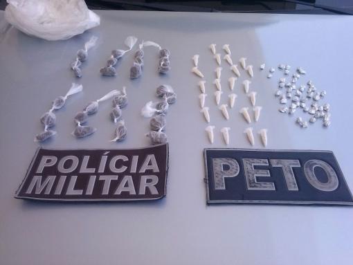 Brumado: Polícia Militar apreende drogas no Bairro Urbis 2