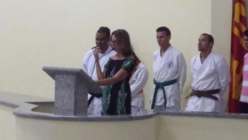 Karatecas brumadenses agradecem apoio da prefeitura, mas solicitam ajudam em demais recursos 