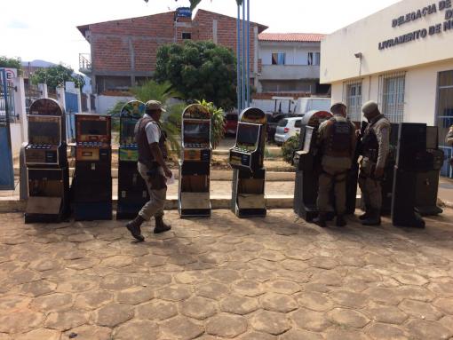 Livramento: Polícia Militar divulga resultado da Operação Caça Níquel 