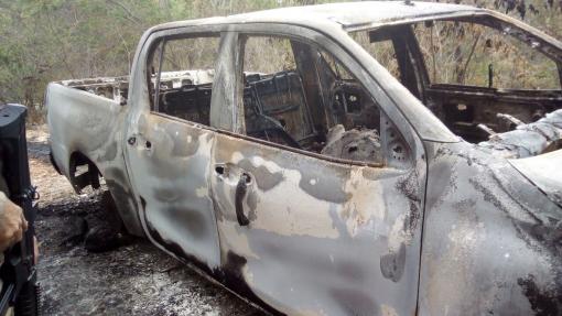 Carro do delegado Marco Torres foi encontrado incendiado na rodovia entre  Sussuarana e Anagé 