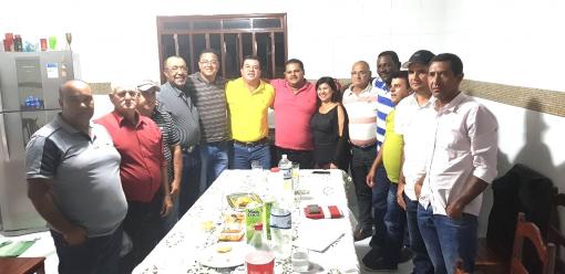 Deputado Marquinho Viana reúne-se com lideranças políticas em Ibicoara