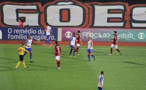 Bahia sai perdendo, mas empata com o Atlético em Goiânia