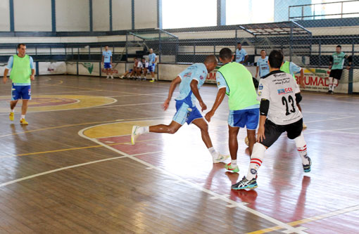 Futsal: LEM Vento em Popa Janjar Futsal treinou na manhã desta sexta (27) em Brumado