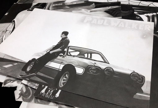 Brumadense mecânico de motos impressiona com talento para desenhos