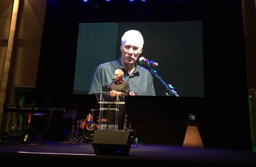 Carlinhos Moura, pré-candidato a prefeitura de Brumado, participou das atividades em comemoração aos 10 anos do IAF