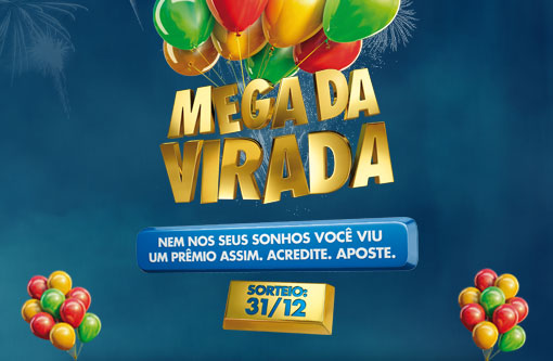Mega da Virada tem prêmio de R$ 240 milhões