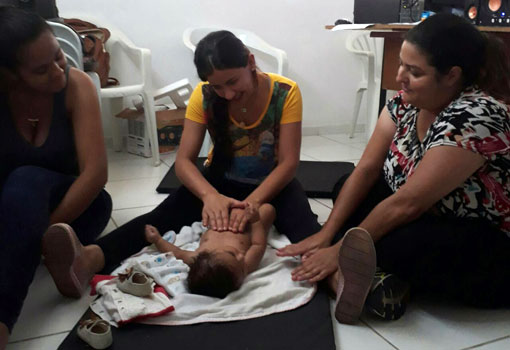 Brumado: NASF inicia Oficina de Shantala na USF Newton de Castro