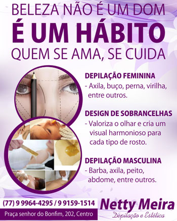 Netty Meira Depilação e Design de sobrancelhas