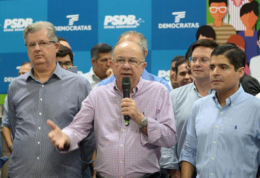 Democratas e PSDB anunciam candidaturas de José Ronaldo ao Governo e Jutahy, ao Senado