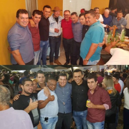 Deputado Marquinho Viana comemora aniversário de Licínio de Almeida