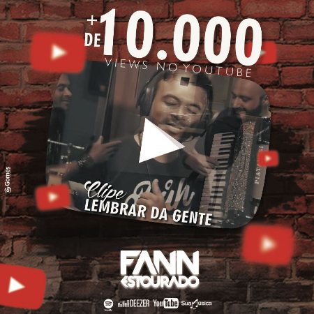 Clipe de Fann Estourado atinge boa marca de visualização em apenas três dias