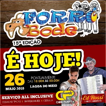 Brumado: Forró do Bode acontece neste sábado (26)