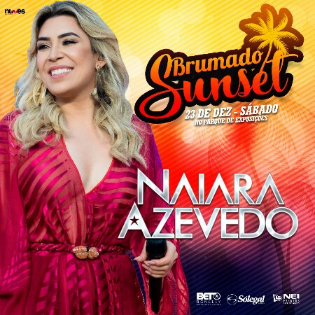 Naiara Azevedo é confirmada no Brumado Sunset 