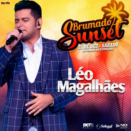 Léo Magalhães é a segunda atração confirmada para o Brumado Sunset 