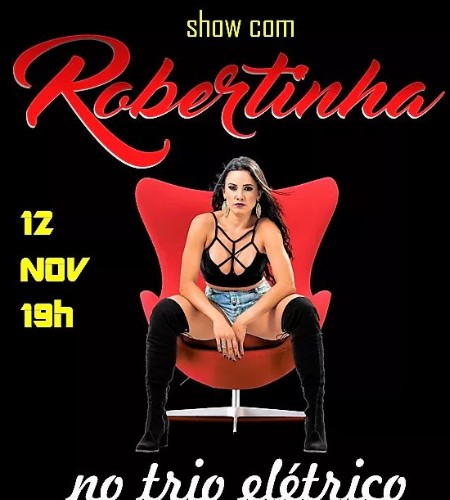 Show com Robertinha animará a final da Copa Sudoeste de Seleções, em Aracatu