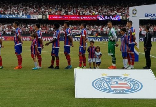 Bahia marca aos 43 empata com o São Paulo e termina Brasileirão em 12°