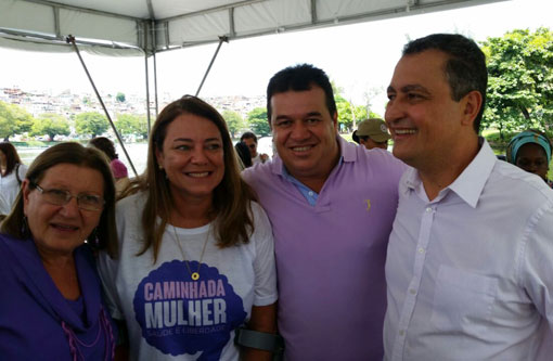 Deputado Marquinho Viana participa do lançamento da Ronda Maria da Penha em Salvador