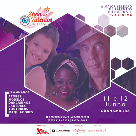 Guanambi recebe Show de Talentos Nordeste em junho