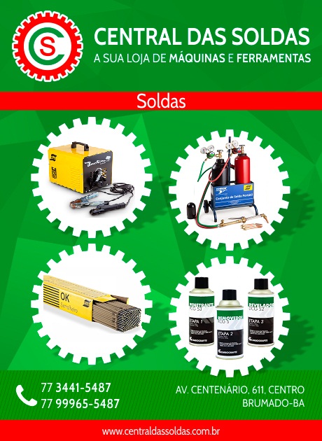 Brumado: Central das Soldas - Tudo para soldas