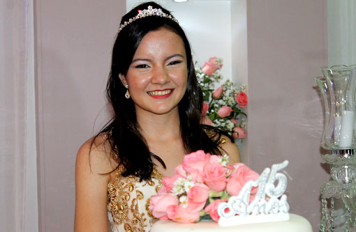 Fotos: Aniversário de 15 anos de Stéphanie Martins