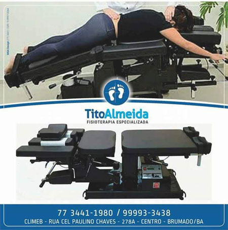 Fisioterapia Tito Almeida - Fisioterapia Especializada: conheça o tratamento com Mesa Eletrônica de Flexo Distração