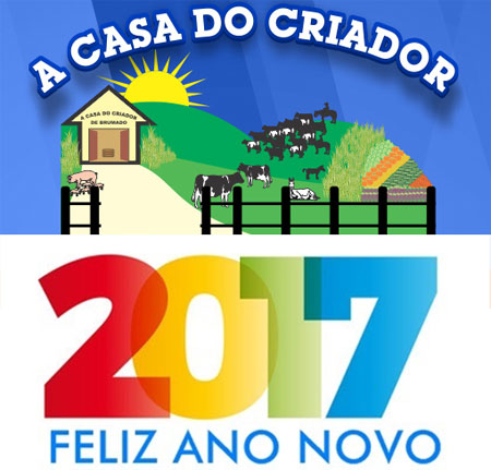 A Casa do Criador deseja aos seus clientes e amigos um Feliz Ano Novo