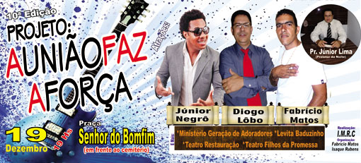 Brumado: Vem aí a 10ª edição do projeto 'A União faz a força'