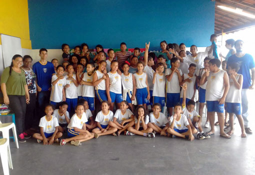 Brumado: foi realizada a aula inaugural do Projeto AABB Comunidade