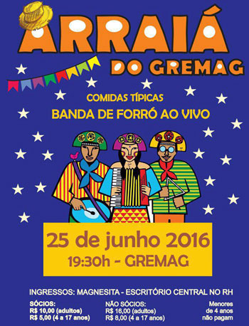 Brumado: venha curtir o forró da Gremag