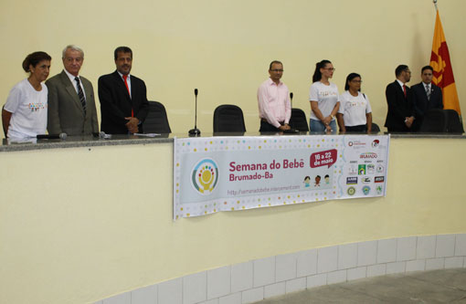 Brumado: palestra realizada na Câmara de Vereadores marcou a abertura oficial da Semana do Bebê 2016