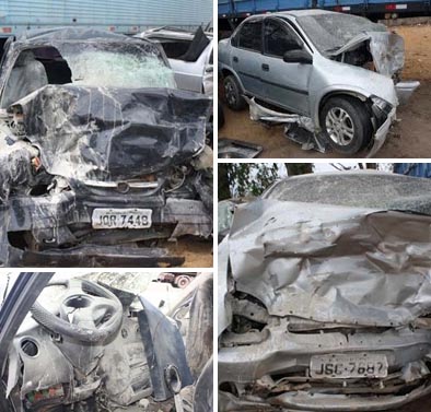 Quatro mortes após grave acidente em Conquista