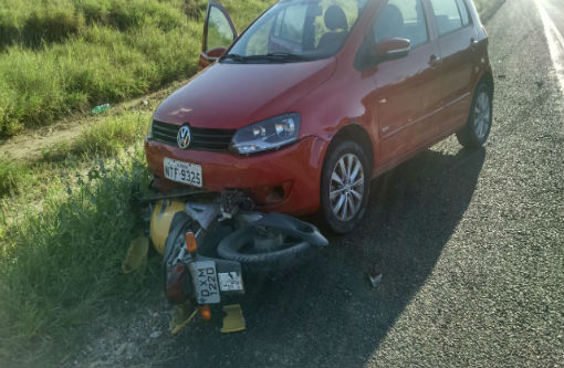 Ex-prefeito de Brumado se envolve em acidente de carro